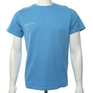 Pangaia Blue Short Sleeve Tee